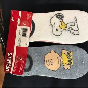 PEANUTS WOMENS LADIES SOCKS  10 PAIR NO SHOW SHOE SIZE 4-10